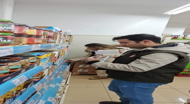 Güroymakta gıda üretimi ve satışı yapılan iş yerleri denetlendi