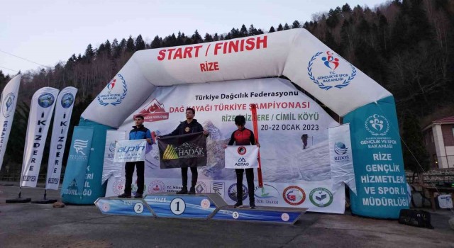 HADAK sporcuları Rize İkizdereden 5 madalya ile döndü