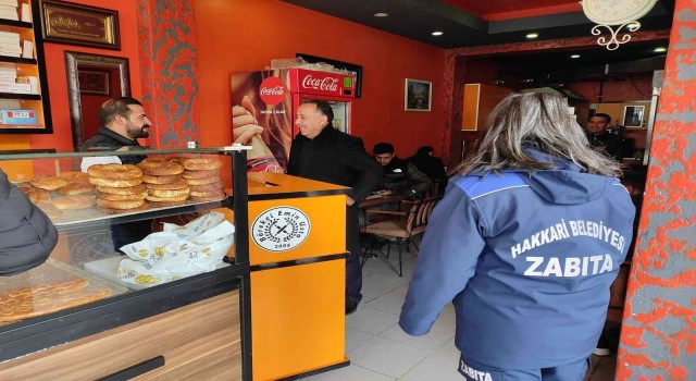 Hakkaride zabıta denetimleri sıkılaştı