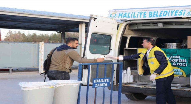 Harran Üniversitesinde çorba ikramı başladı