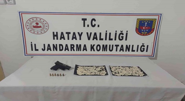 Hatayda bin adet captagon ele geçirildi