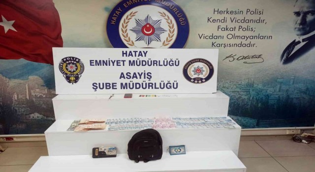 Hatayda hırsızlık şüphelisi gözaltına alındı