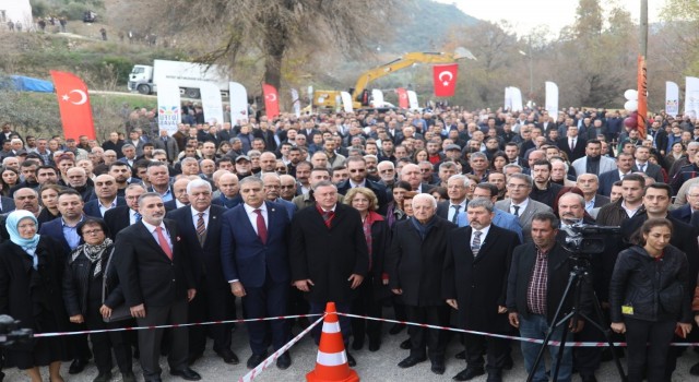 Hatayda Serinyol-Madenli yolunun temeli atıldı