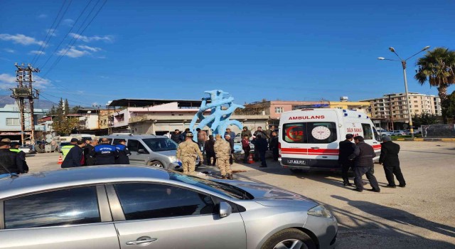 Hatayda trafik kazası: 1 yaralı