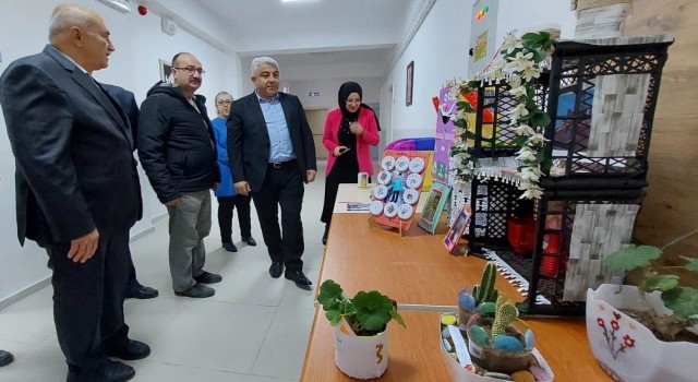 Hisarcık Atatürk İlkokulu öğrencilerinden “Sıfır atık” sergisi