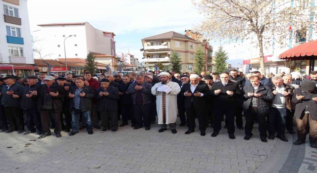 Hisarcıkta yağmur duası yapıldı