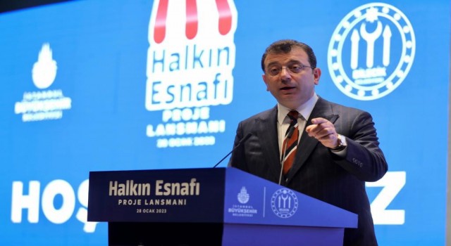 İBB Başkanı Ekrem İmamoğlu, Bilecikte Halkın Esnafı Projesi tanıtımına katıldı