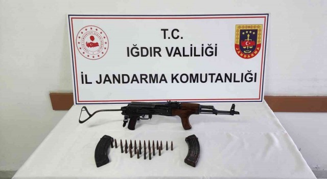 Iğdırda silah ve mühimmatı ticaretine yönelik operasyon: 1 gözaltı