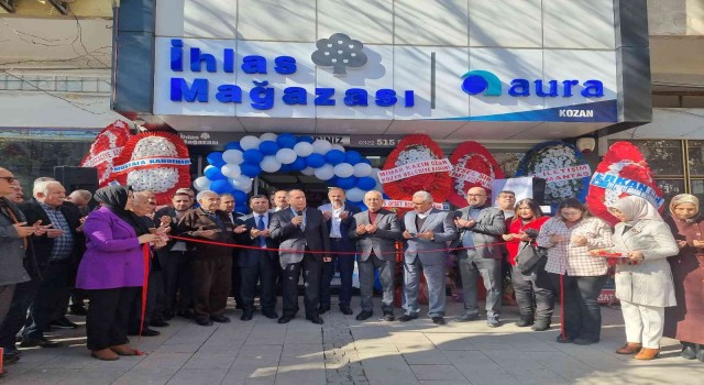 İhlas Mağazasının 162nci şubesi Kozanda açıldı