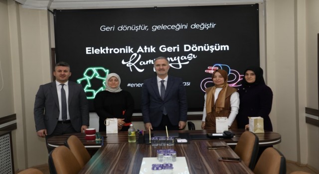 İnegölde elektronik atık kampanyasında ödüller verildi