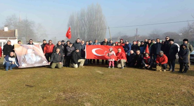 İnönü Savaşlarının 102nci yılında İntikamtepeye yürüyüş düzenlendi