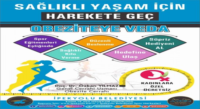 İpekyolu Belediyesi obezite ile mücadele çalışması başlattı