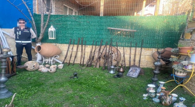 İstanbulda tarihi eser operasyonu