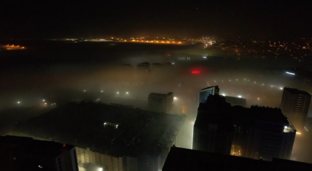 İstanbulda yoğun sis etkili oldu