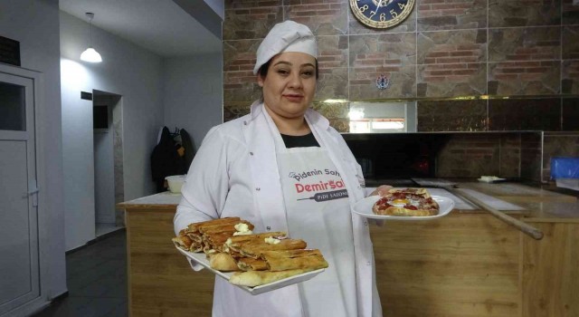 İstanbuldan okumak için geldiği Bafrada pide ustası oldu