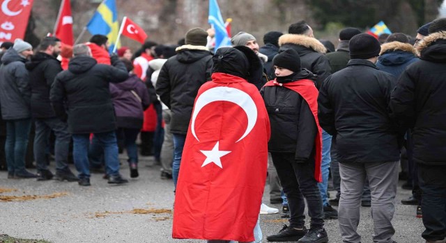 İsveçte Avrupa Türk Demokratlar Birliğinden Cumhurbaşkanı Erdoğana destek