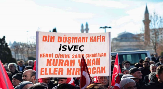İsveçte Kuran-ı Kerime yapılan saygısızlık Sivasta kınandı