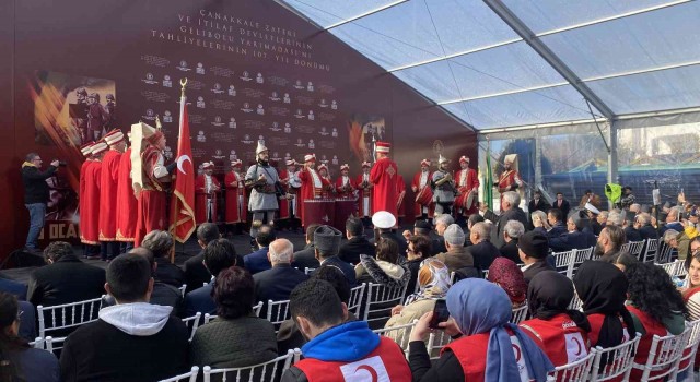 İtilaf Devletlerinin, Gelibolu Yarımadasını tahliyesinin 107inci yılı kutlandı