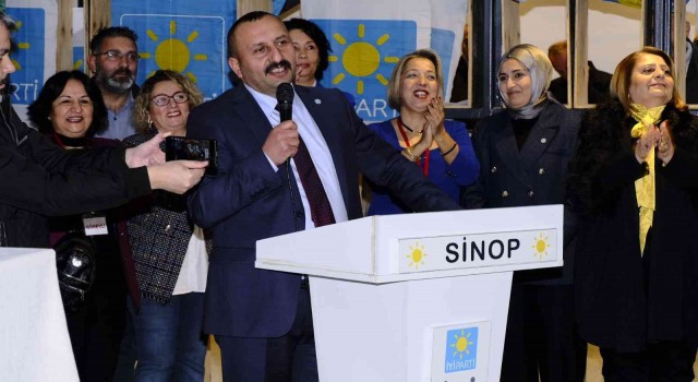 İYİ Parti Sinop İl Başkanlığında koltuk değişimi