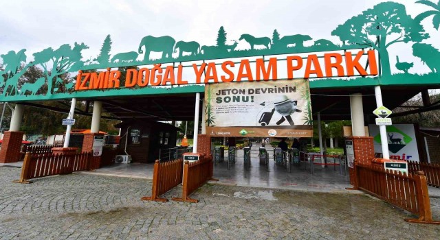 İzmir Doğal Yaşam Parkında jetonla giriş dönemi bitiyor