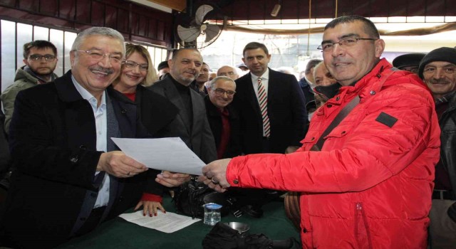 İzmirdeki 30 yıllık tapu sorunu sona erdi