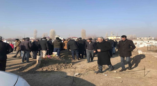 İzmirdeki vinç kazasında hayatını kaybeden Iğdırlı vatandaş toprağa verildi