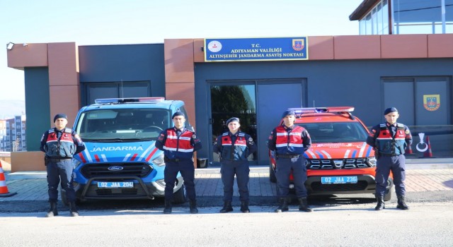 Jandarma asayiş noktası kuruldu