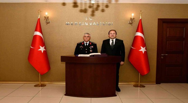 Jandarma Genel Komutanı Orgeneral Arif Çetin Mersinde