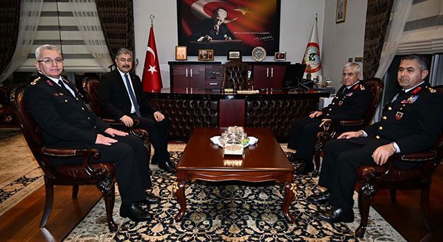 Jandarma Genel Komutanı’ndan Osmaniye Valisi Erdinç Yılmaz’a ziyaret