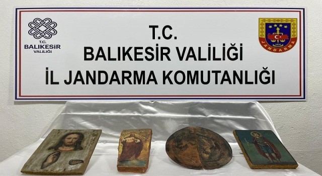 Jandarmadan milyonluk tarihi eser operasyonu