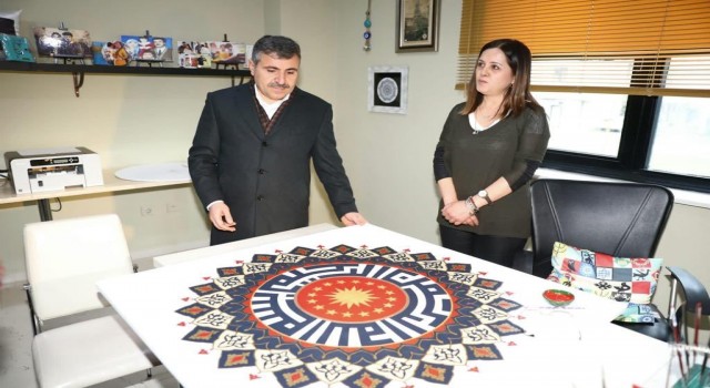 Kadın Emeği Merkezindeki çalışmalar incelendi