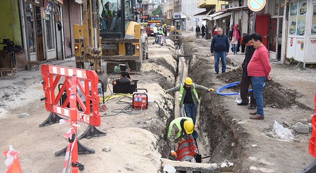Kadir Çavuş sokakta düzenleme Çalışması başlatıldı