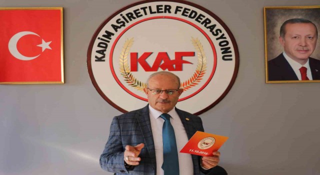 KAF Başkanı Aslandan teşekkür mesajı