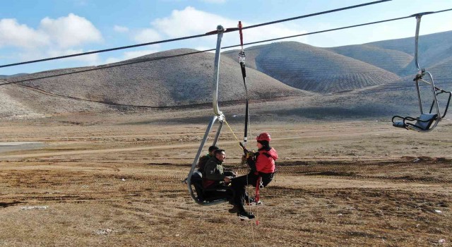 Kahramanmaraş Yedikuyularda kurtarma tatbikatı