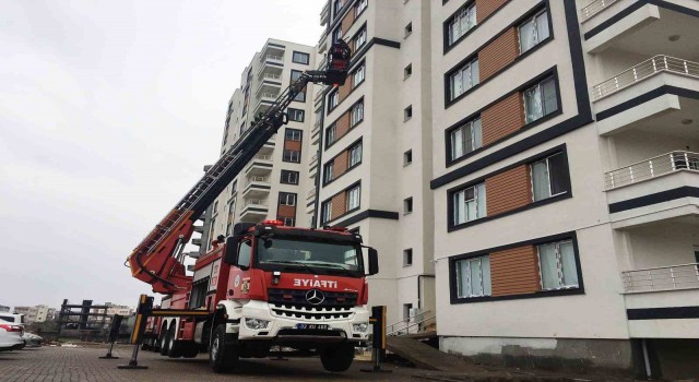 Kahtada gerçeğini aratmayan yangın tatbikatı
