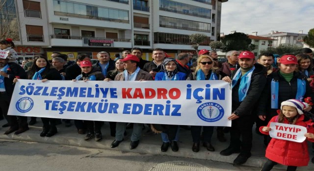 Kamu personellerinden Cumhurbaşkanı Erdoğana Teşekkür