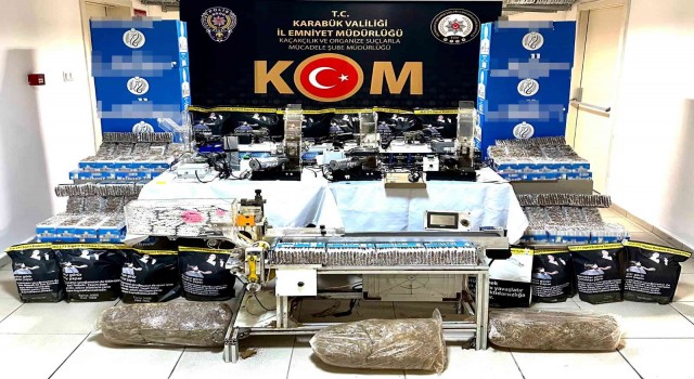 Karabükte 10 adrese operasyon