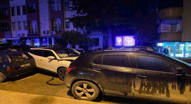 Karabükte zincirleme trafik kazası