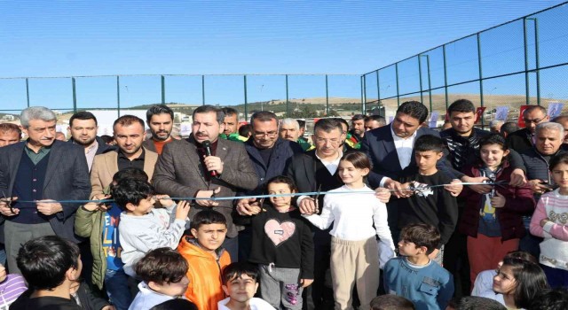 Karaköprüde gençler için bir yatırım daha hizmete açıldı