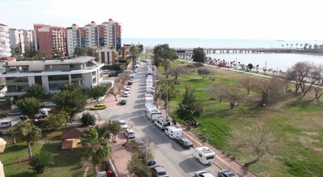 Karavanda tatil, karavancılar ile mahalle halkını karşı karşıya getirdi