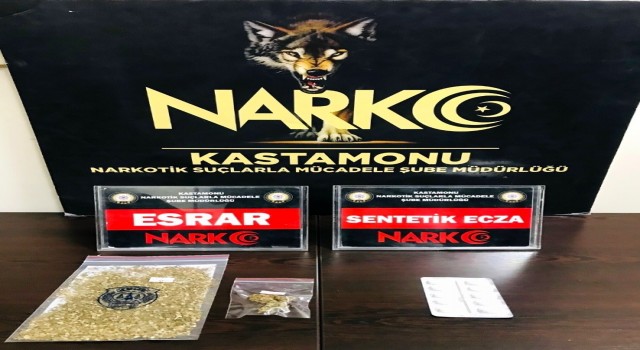 Kastamonuda uyuşturucu operasyonu: 1 tutuklama