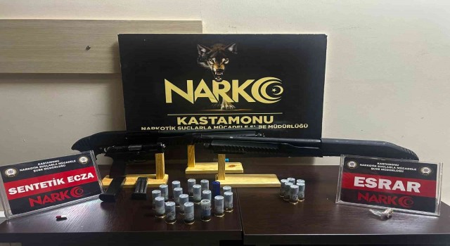Kastamonuda uyuşturucu operasyonu: 5 Gözaltı