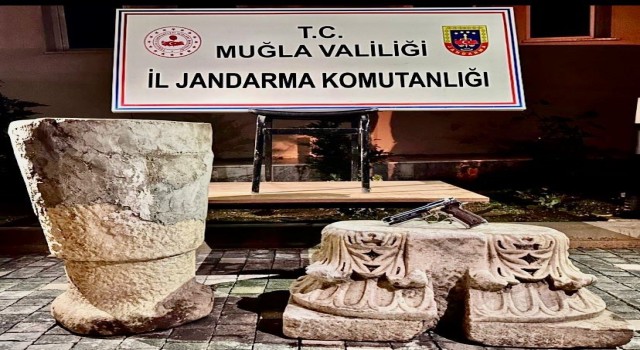Kavaklıderede kaçak kazı yapan 1 kişi yakalandı