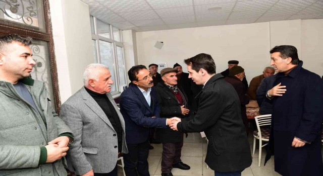Kaymakam Sakarya ve Başkan Şeylandan Babur ailesine taziye ziyareti