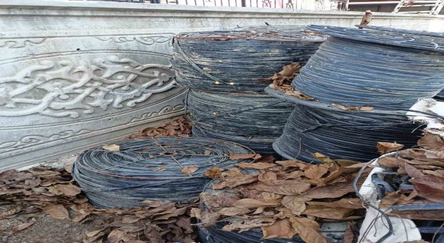 Kiralık araçla 220 liralık sulama borusu çalan hırsız GPSye takıldı