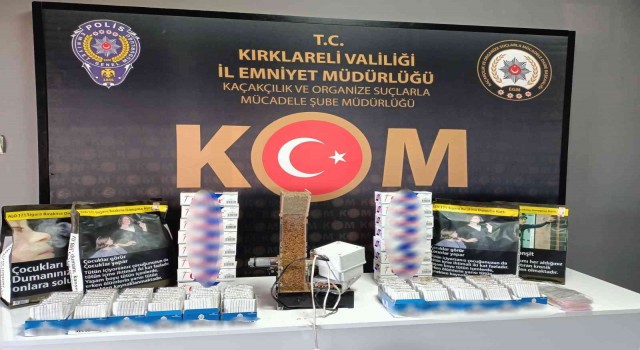 Kırklarelide kaçakçılık operasyonu: 4 şüpheli yakalandı