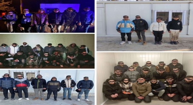 Kırklarelinde 123 kaçak göçmen yakalandı