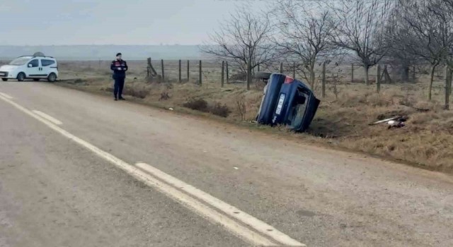 Kırklarelinde trafik kazası: 2 yaralı