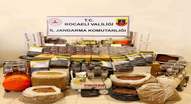 Kocaelide 194 bin 600 makaron ele geçirildi