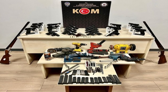 Kocaelide silah kaçakçılığı operasyonu: 4 gözaltı